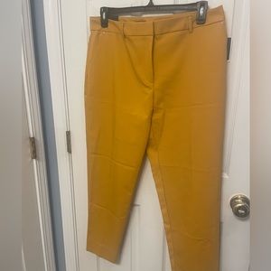 Jones New York Grace Ankle Pant, Size 14, NWT, Color: Goodenrod